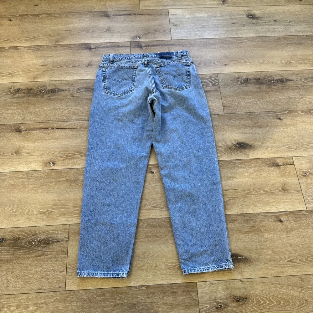 Vintage Levis 550 Jeans Mens 34 x 30 Relaxed Fit Straight Leg Denim 90s‎